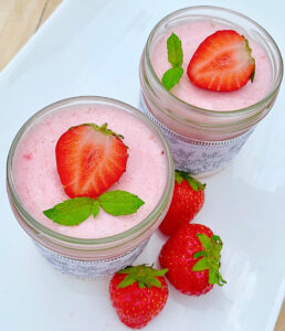 Read more about the article Gezonde aardbeienmousse