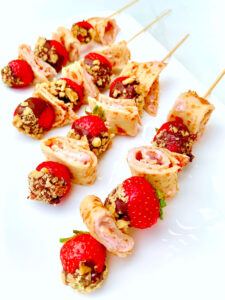 Read more about the article Pannenkoekspiesjes met Aardbeien