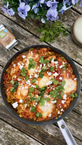 Read more about the article Snelle Shakshuka met Ei & Kip